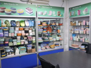 Approved tableware samples prepared for dimension and appearance review