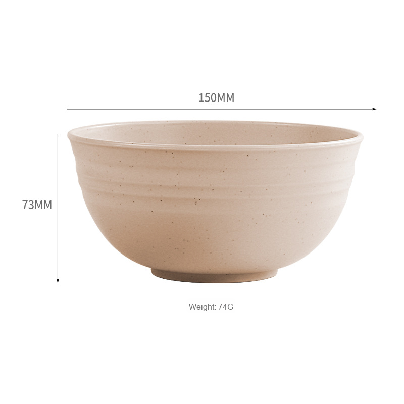 Wheat Straw Bowls (5)