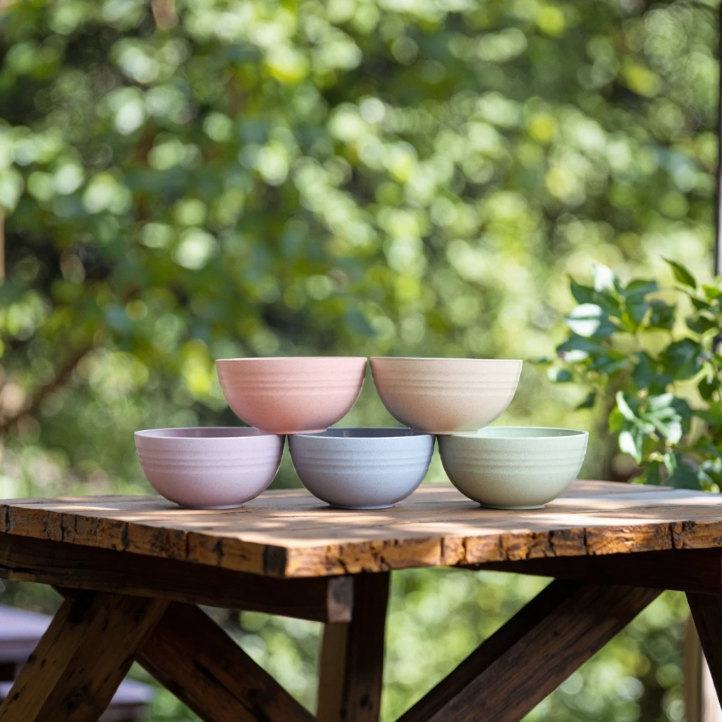 Wheat Straw Bowls (6)