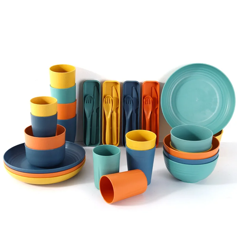 Wheat Straw dinner Set (2)