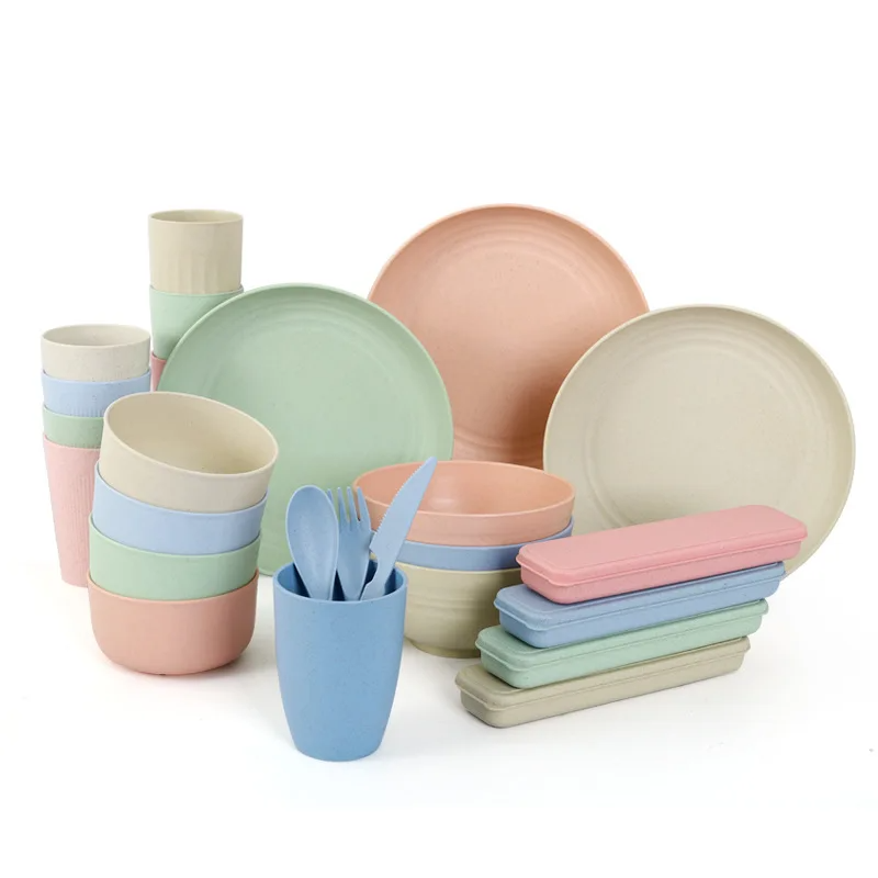 Wheat Straw dinner Set (5)