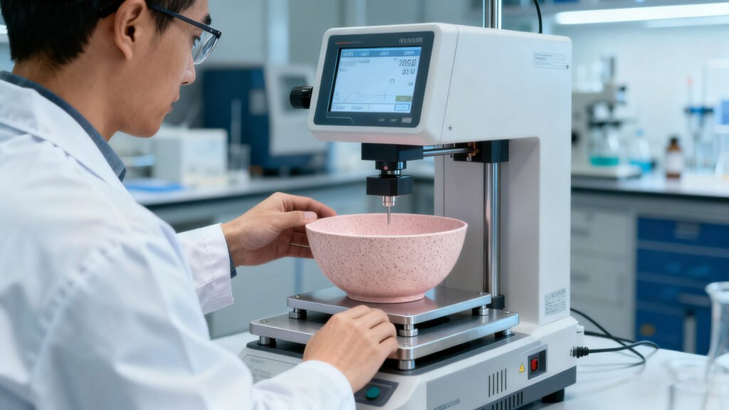 Inside our Wheat Straw Tableware Manufacturer facility