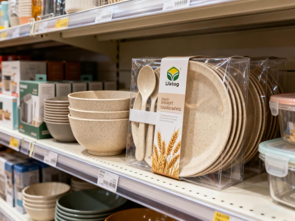 Inside our Wheat Straw Tableware Manufacturer facility