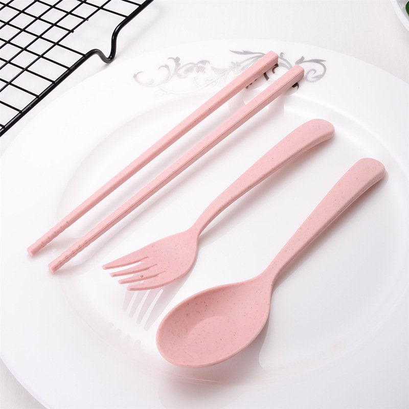 Wheat Straw Cutlery Set (3)
