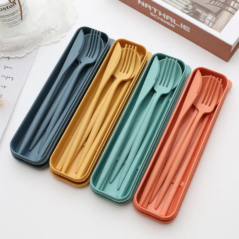 Wheat Straw Cutlery Set (3)