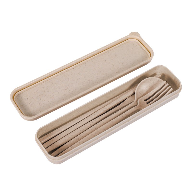 Wheat Straw Cutlery Set (4)