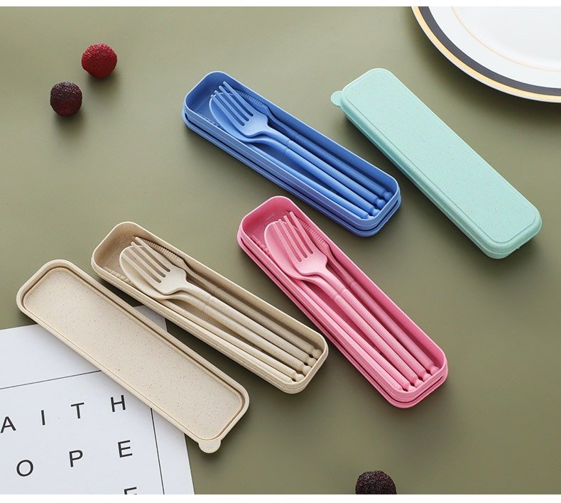 Wheat Straw Cutlery Set (5)