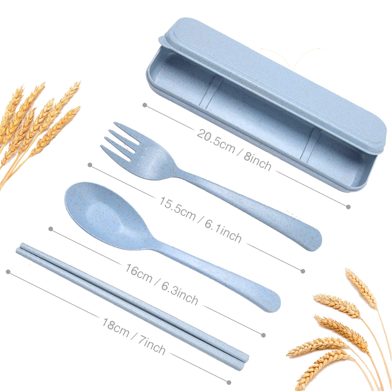 Wheat Straw Cutlery Set (5)