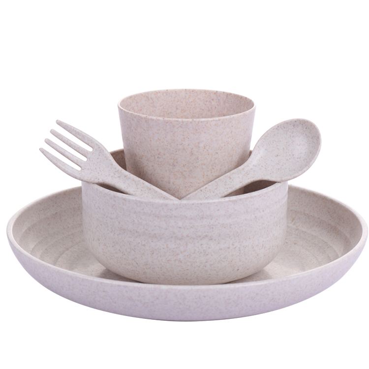 PP-Based Kids Plate, Cup and Bowl Set