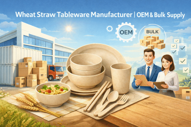 Wheat Straw Tableware Manufacturer featured image