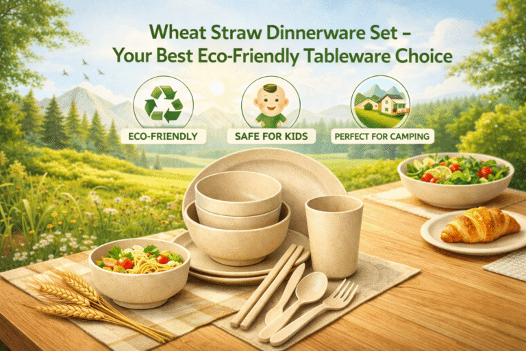 Naike Group Wheat Straw Dinnerware Set featured image