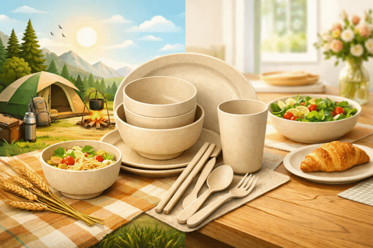 Wheat Straw Tableware Benefits: Sustainable, Durable, and Cost-Effective Eco-Friendly Solution featured image