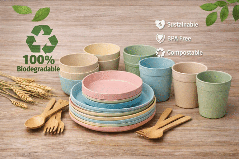 Is Wheat Straw Tableware Biodegradable or Compostable? featured image