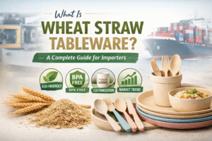 What Is Wheat Straw Tableware?
