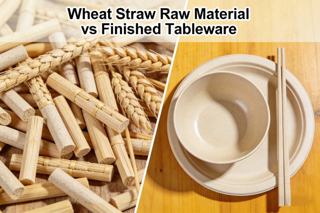 Wheat Straw Dinnerware Set