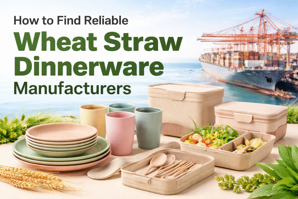 Global sourcing of wheat straw tableware manufacturers