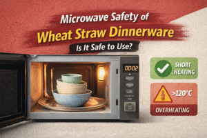 Microwave Safety of Wheat Straw Dinnerware: Is It Safe to Use