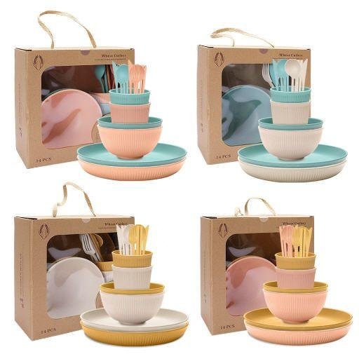 Wheat Straw Dinnerware Trend