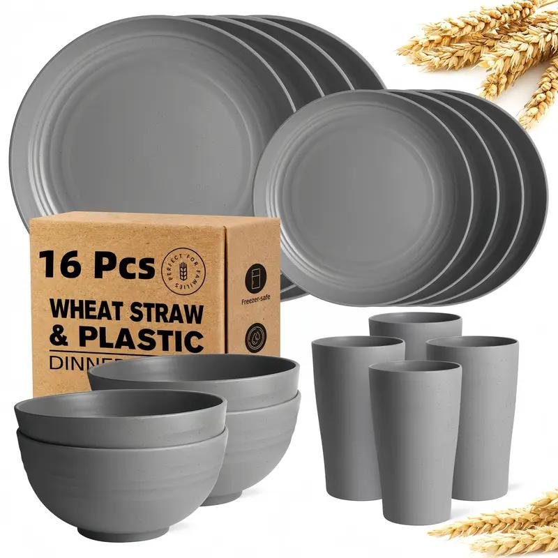 Wheat Straw Dinnerware Trend