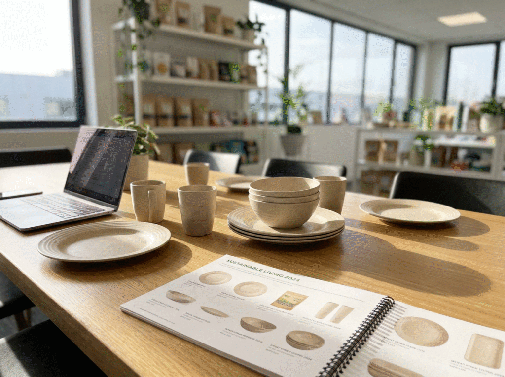 reduce wheat straw tableware wholesale costs