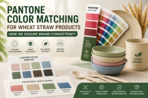Pantone Color Matching for Wheat Straw Products