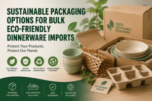 Sustainable Packaging Options for Bulk Eco-Friendly Dinnerware Imports