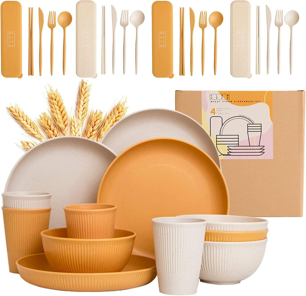 wheat straw dinnerware wholesale