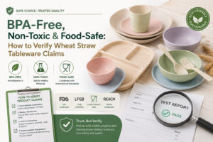 How to Verify Wheat Straw Tableware Claims