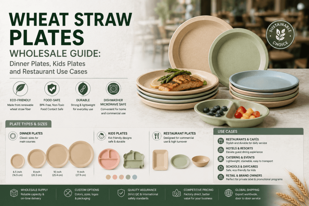 Wheat Straw Plates Wholesale Guide