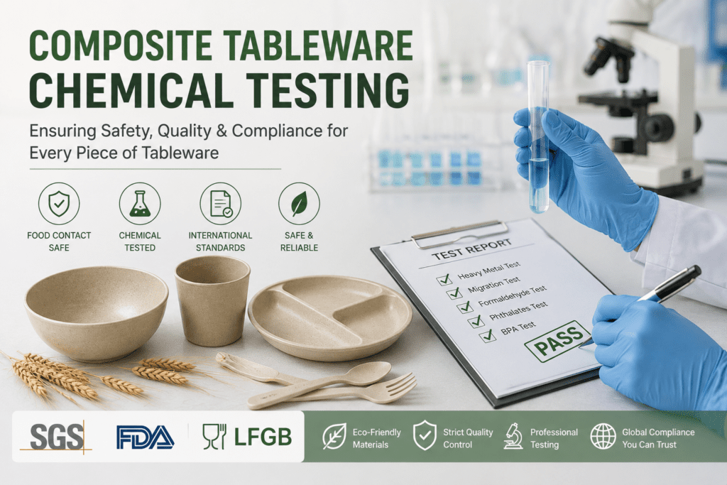 Composite Tableware Chemical Testing