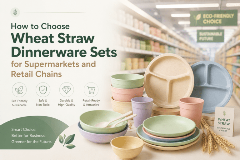 How to Choose Wheat Straw Dinnerware Sets