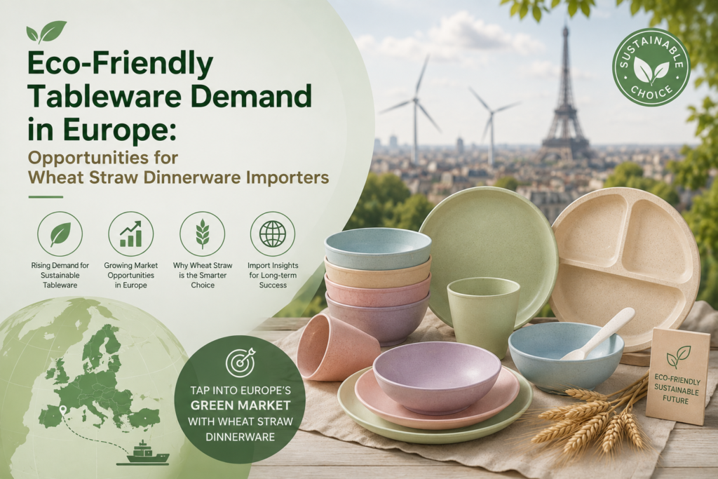 Eco-Friendly Tableware Demand in Europe