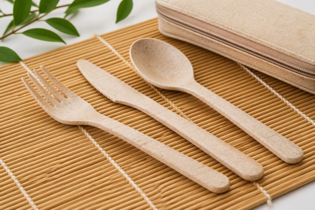 Wheat Straw Cutlery Set Wholesale