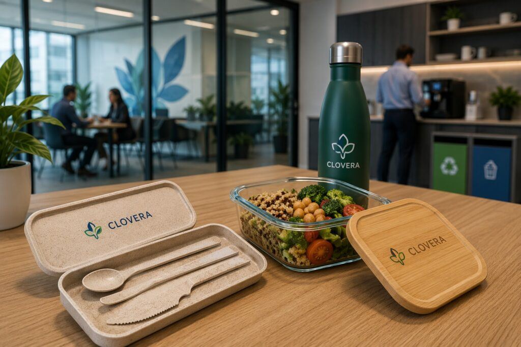 office branded cutlery