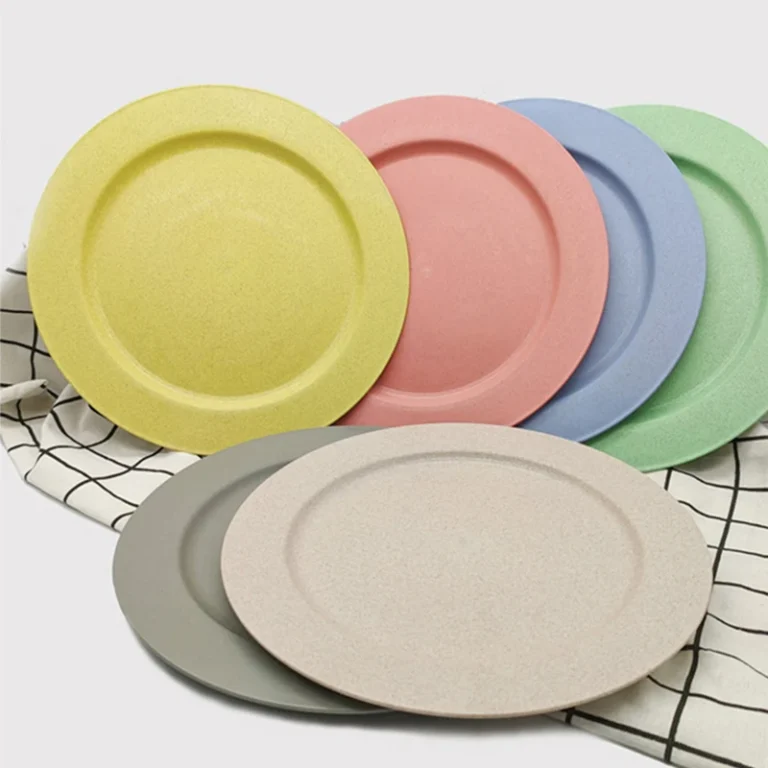 25cm Wheat-Straw + PP Camping Plate