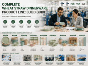 Complete Wheat Straw Dinnerware Product Line