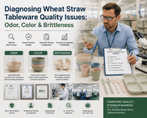Diagnosing Wheat Straw Tableware Quality Issues