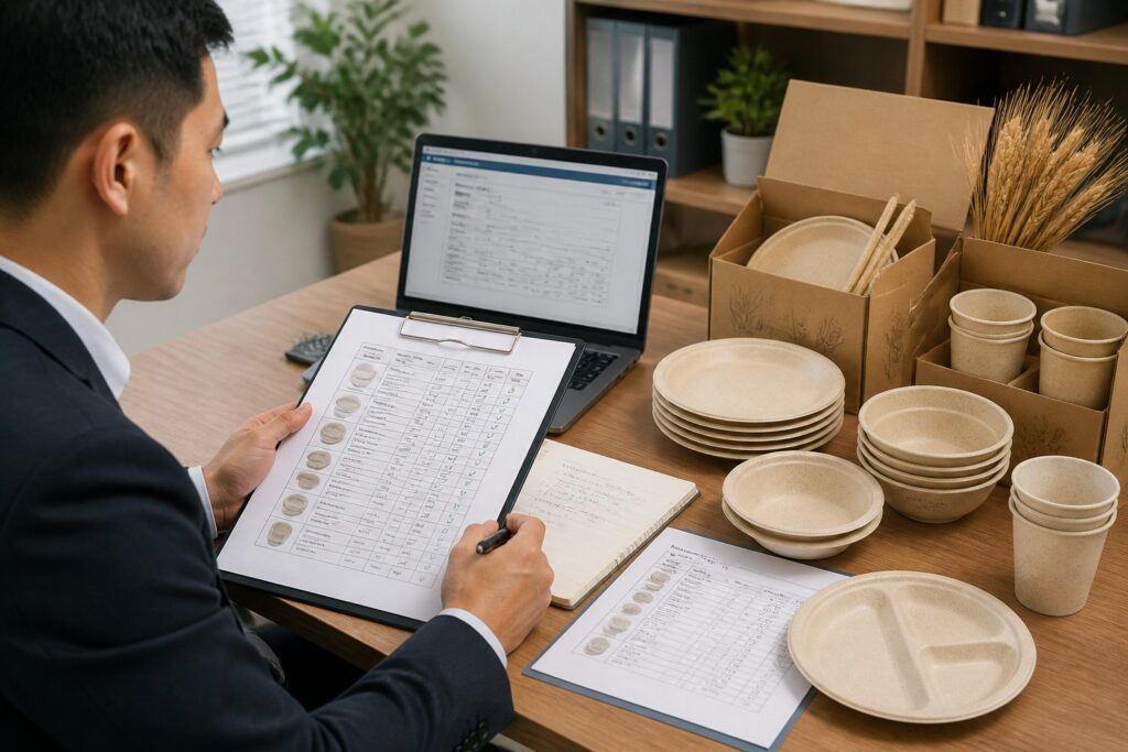Bulk Wheat Straw Dinnerware Order