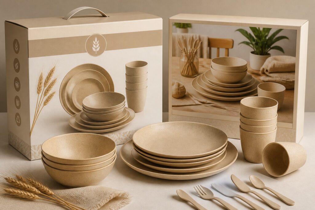 coordinated set retail packaging