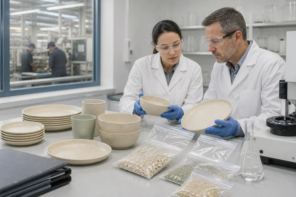 Does wheat straw tableware contain PFAS evidence review
