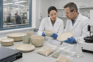 Does wheat straw tableware contain PFAS evidence review