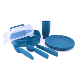 6-Person PP Camping Dinnerware Set – main product view