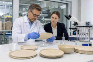 Does wheat straw tableware release microplastics evidence review