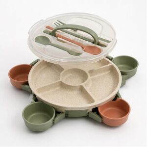 Custom Wheat-Straw + PP Picnic Serving System – catalog hero