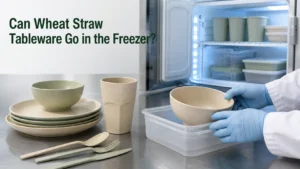 Can wheat straw tableware go in the freezer product verification