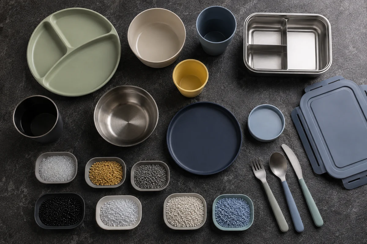 Camping Dinnerware Material Scope Material scope examples for camping dinnerware compliance review
