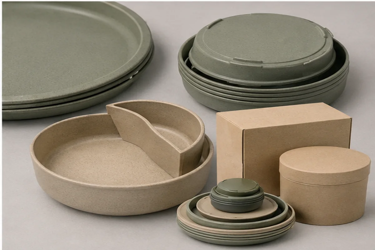 Camping Plate Development Detail Concepts Camping plate rim stacking foot divider and packaging development concepts