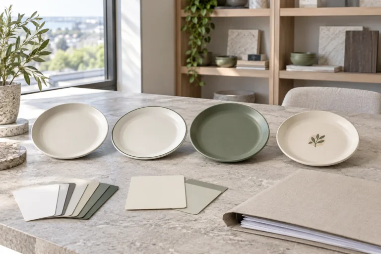 Decorated tableware compliance scope review with plain printed pigmented and bonded samples
